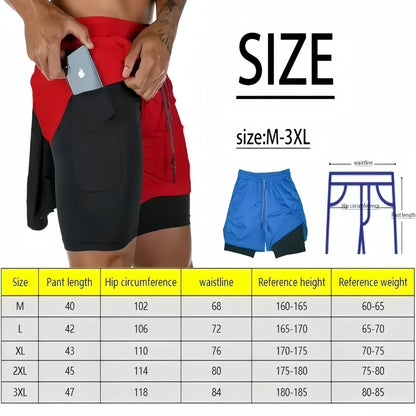 CoreFlex™ Men’s Layered Shorts